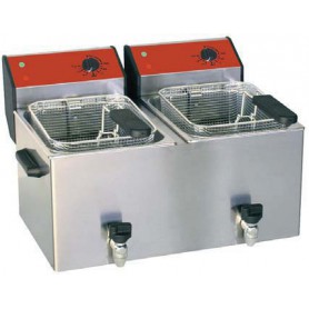  FRITEUSE  COMPTOIR -2X8 LITRES 