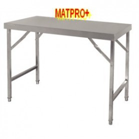 Table  inox pliante