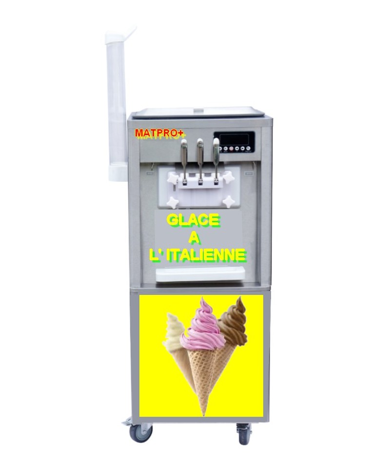 Machine à glace à l'italienne