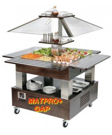 BUFFET CHAUD 4 GN 1/1