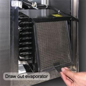 Réfrigérateur de comptoir professionnel 3 portes
