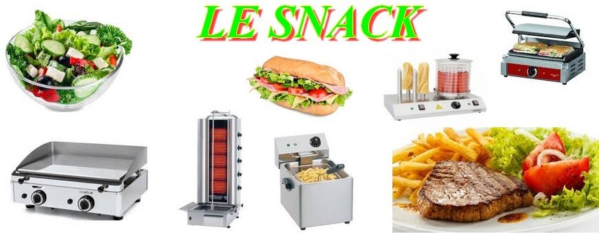 Matériel de Snack - Achat, Prix Equipement snack pas cher